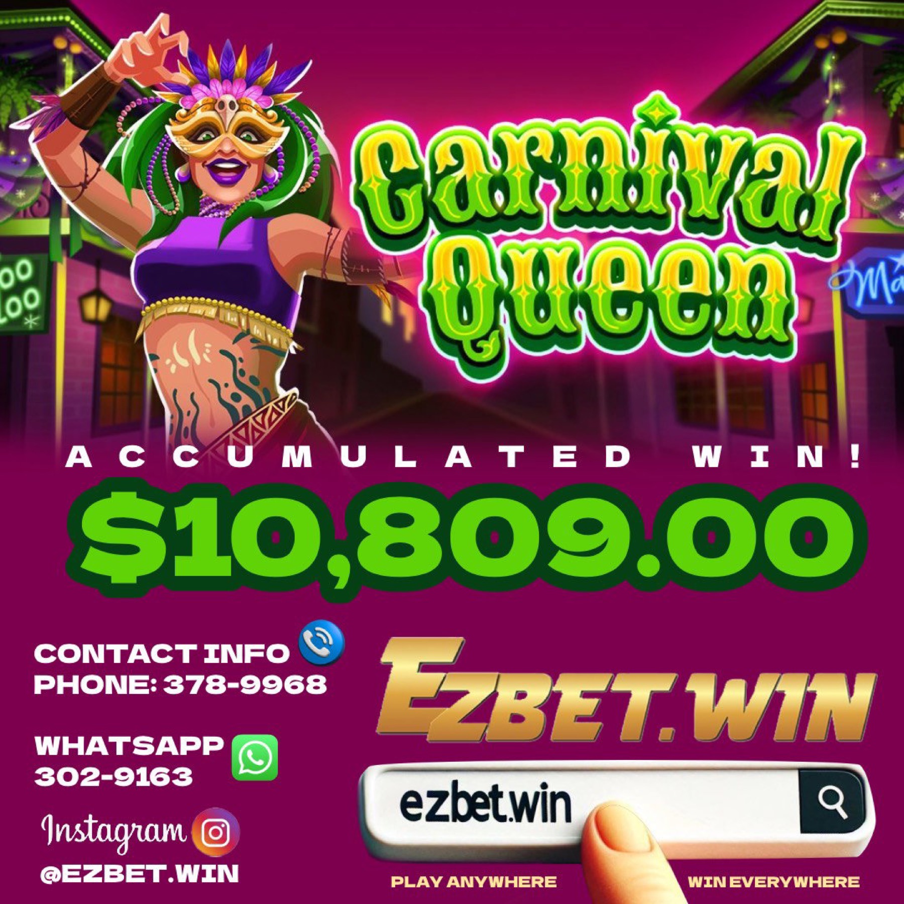 EZ Bet winner
