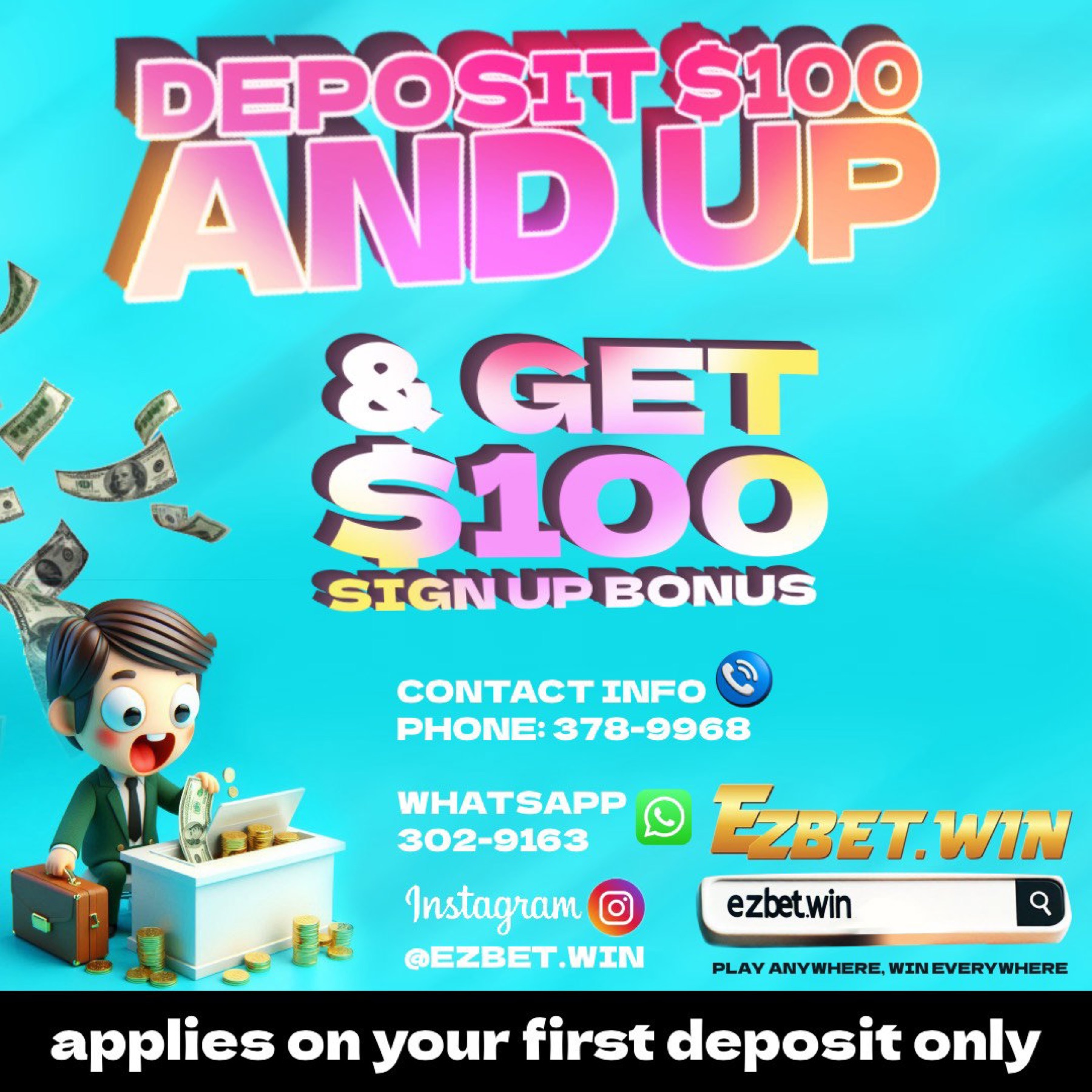 EZ Bet winner